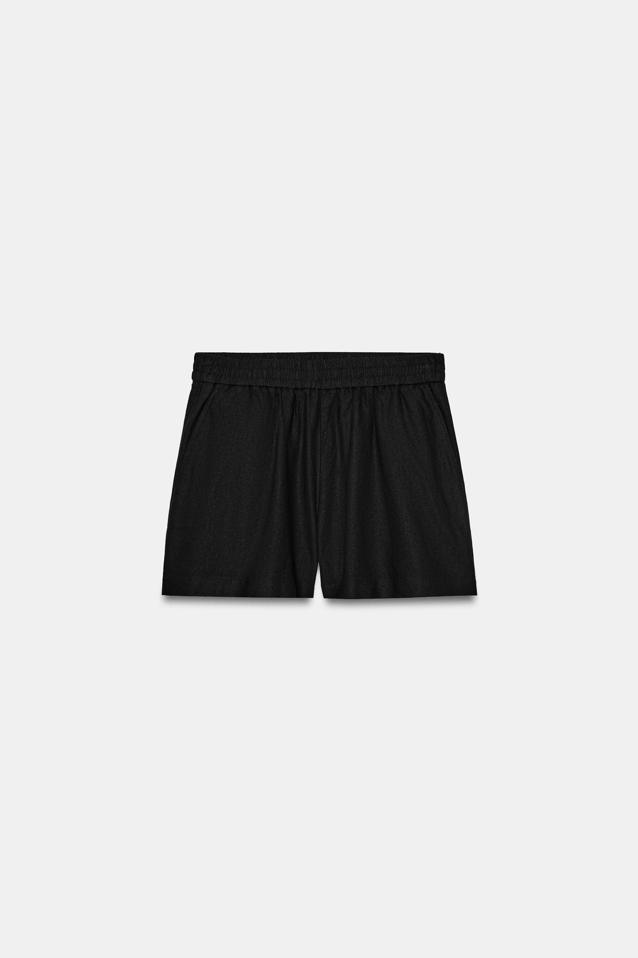 LINEN SHORTS